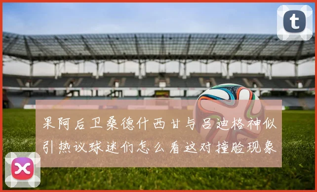 果阿后卫桑德什西甘与吕迪格神似引热议球迷们怎么看这对撞脸现象